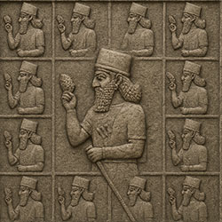 Ancient civilization alliance and betrayal written on stone tablets